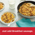 (5.5 oz 12 Pack) in3 Hamburger Helper BREAKFAST Cheesy Hashbrowns Meal - No Artificial Flavors, Ready Easy Steps, Quick