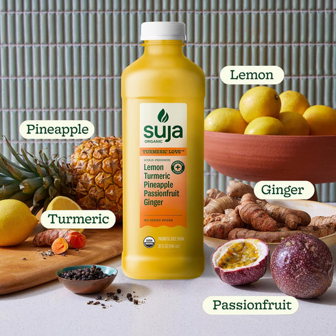 32oz Suja Organic Turmeric Love Cold Pressed Juice