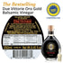 8.45fl oz 250ml Due Vittorie Oro Gold Balsamic Vinegar of Modena. Highest score from The Consortium of Modena - /
