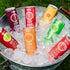Blend,Sunset Pack,Clementine,Peach,Cherry Added,8.4 Oz,(Pack 48) IZZE Sparkling Juice Beverage Variety