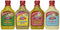 Woeber's Sandwich Pal 4 Flavor Variety Bundle: (1) Horseradish Mustard, (1) Sweet &