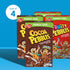 Post Pack (2 2 Fruity Pebbles and Cocoa Pebbles Family Size Variety Fruity, Cocoa)