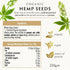 BIONA Organic Hemp Seeds, 250 GR