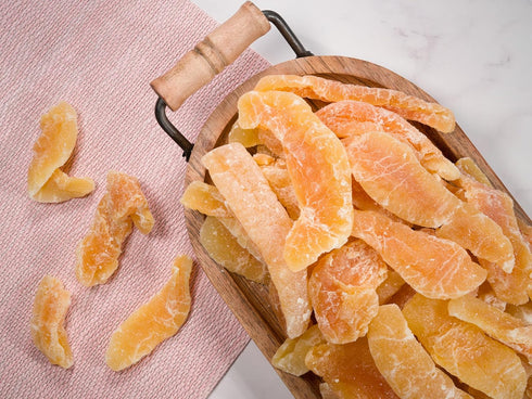Smarty Stop 5 (Pack 1)) Dried Fruits Great Healthy Snack (Dried Cantaloupe Slice, Pound
