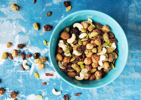 4 Mulberries, Food to Live Organic Antioxidant Trail Mix, Pounds Contains Goji Berries, Golden Berries, Pumpkin Seeds