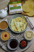 10 count (3.53oz 100gm) Pride Of India - Mung Bean Plain Papadum Lentil Crisp, - - Plant Based Protein Snack