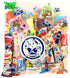 Samurai Kid Set, 36pc Dagashi Japanese Snack Assortment with sticker