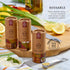 Kamenstein Kraft Paper Spice Tube Set, 99% Recycled Material Packaging with Included Spices for Tailgates
