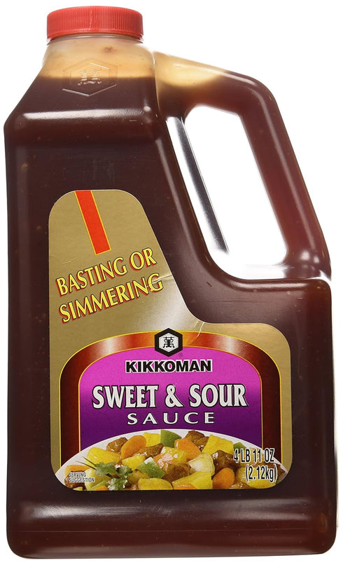 Kikkoman Sweet and Sour Sauce, Organic Dark Red Kidney, 4.67 Pound (1 Pack)