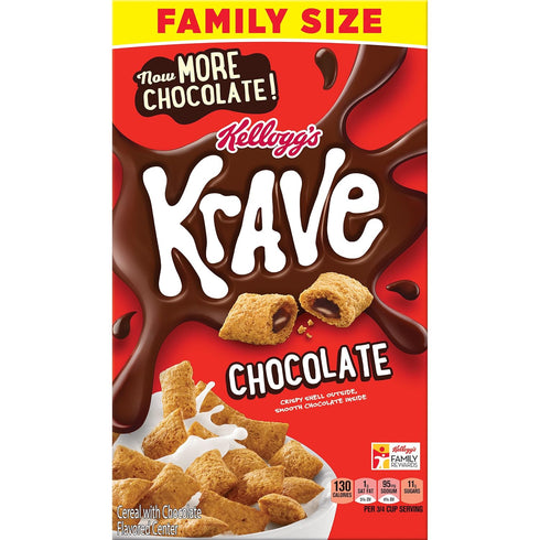Kellogg's Krave 19.89 oz Krave Cereal Milk Chocolate