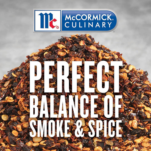 16 oz 16 McCormick Culinary Crushed Chipotle Pepper, - One Ounce Container of Dried Chipotle Pepper Seasoning for a