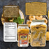 64oz (4lbs) (14-Spice 1.75oz (50g) Rani Pani Puri Coins (Uncooked, Microwaveable Wheat Semolina Coins) w/Pani Puri