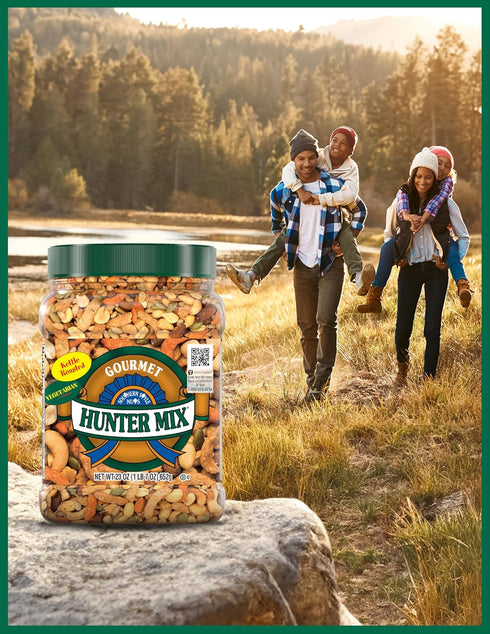 23 oz (Pack 1), Southern Style Nuts Gourmet Hunter Bulk Trail Mix, of Sesame Sticks, Roasted Peanuts, Sunflower