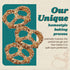 11 Oz. Pack 3 Unique Snacks Extra Salt Splits Pretzels, Original Split-Open Pretzels, Delicious Homestyle Baked Snack