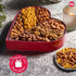 (6 2 LB) Package, NUT CRAVINGS - Easter Mixed Nuts Heart Shaped Gift Basket, Love in A Box Assortments, Romantic Food