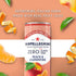 6 11.15 Oz Sanpellegrino Italian Sparkling Drink, Peach Clementine, Cans, Fl Can