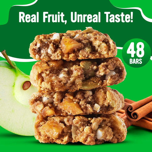 48 Count Cooper Street Granola Bakes Apple Cinnamon Soft Baked Chewy Breakfast Granola Bars Bulk Nut Free School Safe