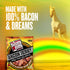 2.75 OZ Slim Jim Bacon Jerky, Maple Flavor Meat Snacks, Easy, On-the-Go School, Work and Travel Snacks, Bag