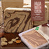 10.6oz, Eastanbul Halvah with Cocoa, Halvah Marble, Turkish Halva, Tahini Halva, Cacoa Halwa Candy, Traditional Sesame