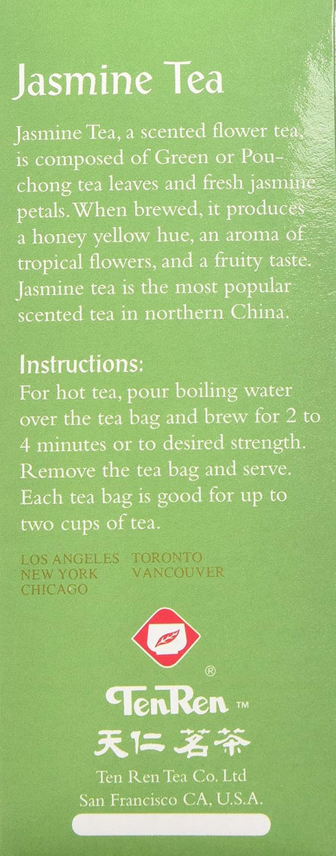 Ten Ren 50 Jasmine Tea bag, bags (Taiwan)
