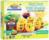 Rani Pani Puri Coins (Uncooked, Microwaveable) 7oz with Pani Puri Masala (14-Spice Blend) 3.5oz, Vegan