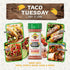 Taco Tuesday Seasoning Mix by Flavor God, Premium All Natural Spice Blend for Grilling Chicken, Beef, Seafood, & More