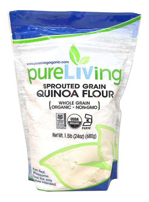 Pure Living Liv Organic Sprouted Quinoa Flour - 24 oz