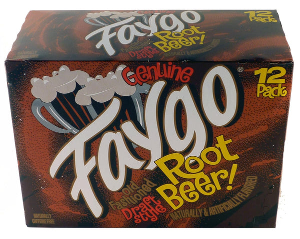 Faygo Old Fashioned Draft Style Root Beer - 12 Pack of 12-oz.