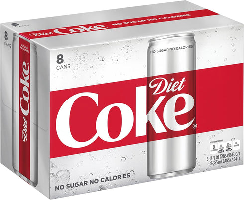 Diet Coke , 12 fl oz, 8 ct