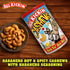 6oz. ASSKICKIN' Roasted Hot & Spicy Cashews - Habanero Flavored Spicy Nuts Resealable Can - Perfect Spicy Snacks