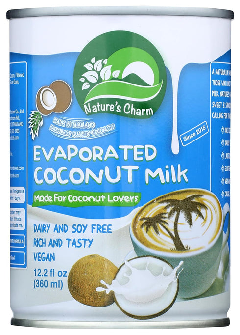 Nature's Charm Natcharm Coconut Milk Evaporated, 12.2 oz