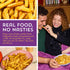 20 oz., Frozen Strong Roots Crispy Crinkle Fries, Vegan & Gluten Free Fries, Low in Sugar, Salt & Saturated Fat, No