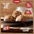100% (Pack 6) Kodiak Cakes Oatmeal Protein Ball Mix, Snickerdoodle, High Protein, Whole Grains