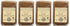 1 lb (Pack 4) India Tree Dark Muscovado Sugar