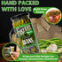 16oz, 2 Pack, 40 Foster's Pickled Green Beans in a Jar, Original, Traditional Pickled Vegetables Recipe for over years