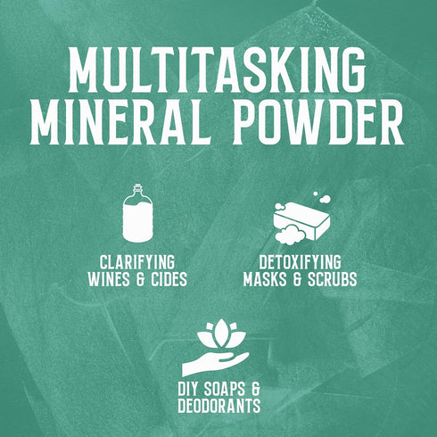 4oz Craft A Brew - Bentonite - Fining Agent & Clarifier - Helps Prevent Cloudiness & Haze - for Better Clarity & Color