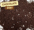2 Chocolate Cookie Crumbs, Chocolate Graham Cracker Crumbs Pie Crust, Dirt Coffee Topping and Dessert Ice Cream Topping