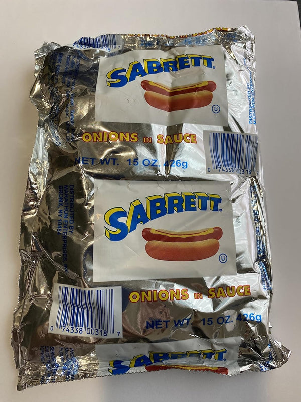 Sabrett Pushcart Style Onions In Sauce, 15 oz by