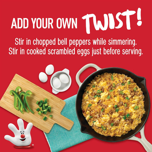 (5.5 oz 12 Pack) in3 Hamburger Helper BREAKFAST Cheesy Hashbrowns Meal - No Artificial Flavors, Ready Easy Steps, Quick