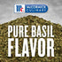 McCormick Culinary Basil Leaves, 5oz - Dried Basil Seasoning with Fresh Flavor for Pasta, Pizzas & More