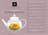12 12 3 Teabloom Fruit Blooming Teas Unique Flower Varieties of Tea in Delicious Fruit Flavors Each Flowering Tea Ball
