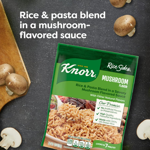 Knorr 5.5 oz (Pack 6) Mushroom Flavor Rice Sides
