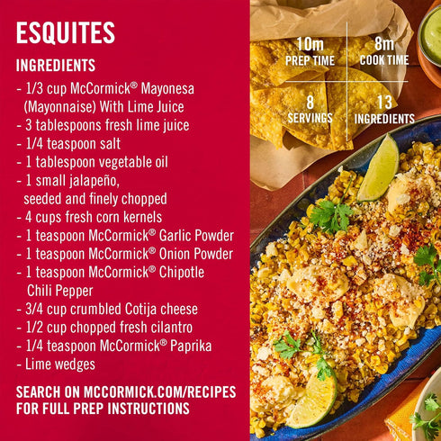 62.5 oz McCormick Mayonesa (Mayonnaise) with Lime Juice, fl
