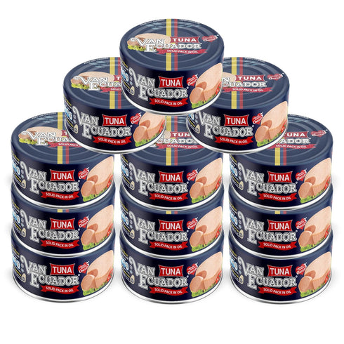 Van Ecuador Premium Tuna Oil, 5.3oz (Pack of 12)