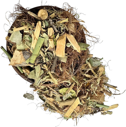 1 NY Spice Shop Rinosan Herb - Pound Rinosan Plant Cut & Sifted - Herbal Leaves -Traditional Dried Herb for Blends