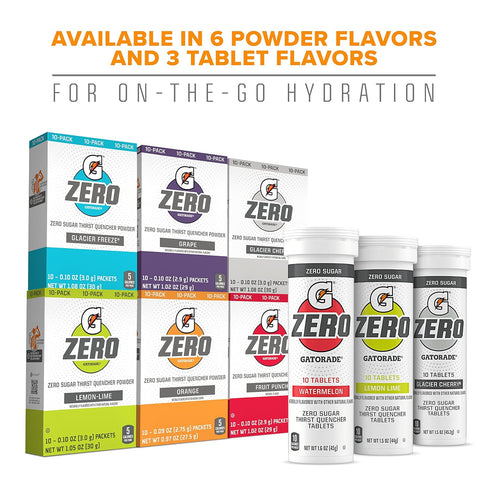 (Pack 80) Gatorade Zero Tablets, Watermelon
