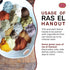 Ras El Hanout Moroccan Seasoning 7 oz – Premium Spice Blend for Authentic Marinades & Rubs by Spicy World