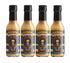 Gringo Bandito Hot Sauce, Spicy Yellow, 5 Ounce (4 Pack)
