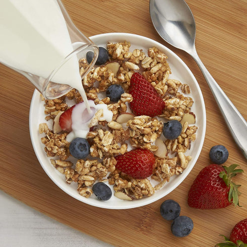 14oz Kashi GO, Breakfast Cereal, Honey Almond Flax Crunch, Excellent Source of Fiber, Box