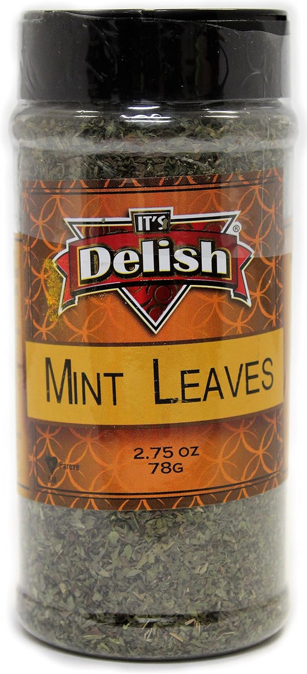 Dried Mint Leaves by Its Delish, Medium Jar